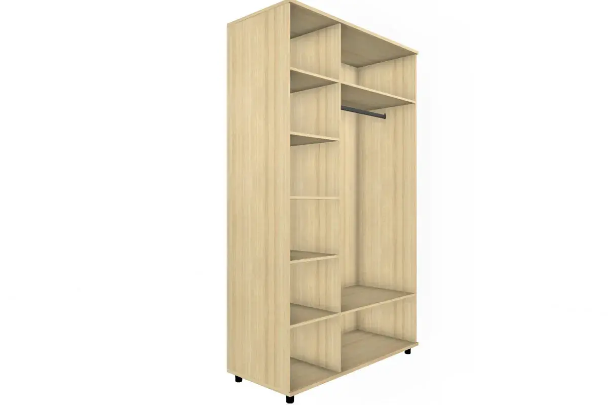 Шкаф для одежды и белья ШК-5001-АС-АМ (Ясень Асахи/Антрацит Матовый) в мебель-центре Озерцо