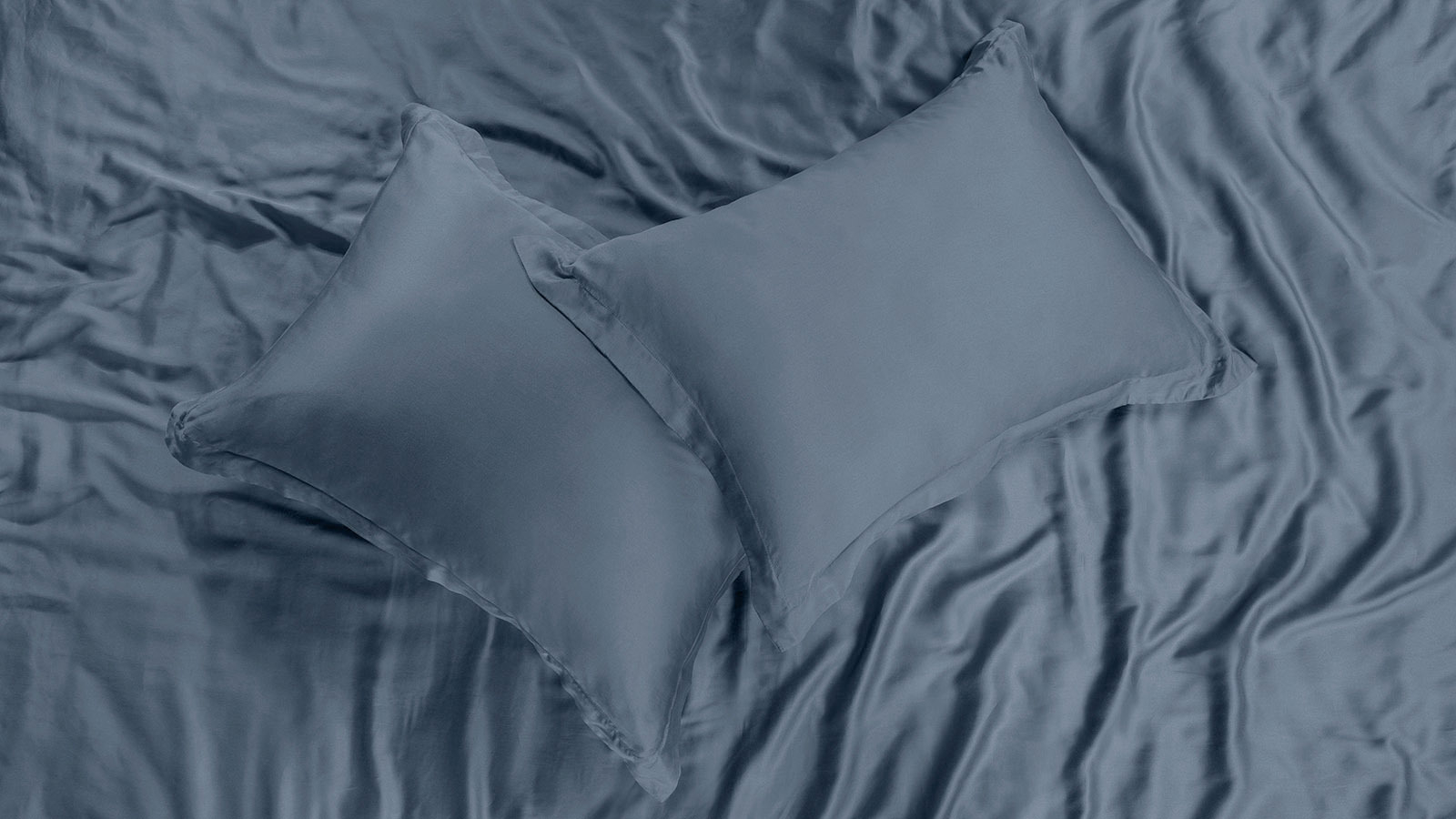 Постельное белье Comfort Solid Tencel, цвет: Синий металлик (односпал) 140x205, без простыни в мебель-центре Озерцо
