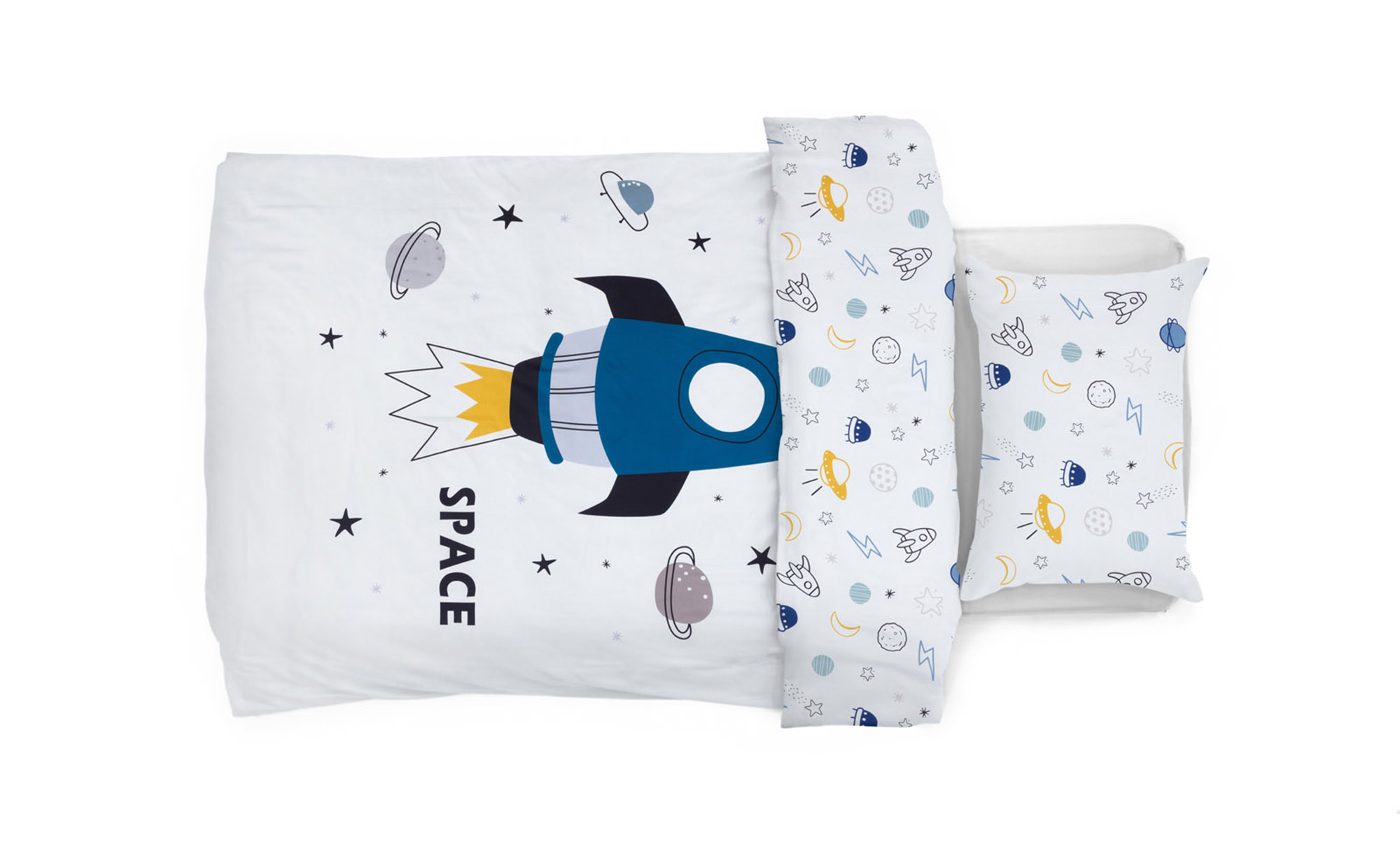 Постельное белье Askona kids Rocket, односпальный 140x205 в мебель-центре Озерцо