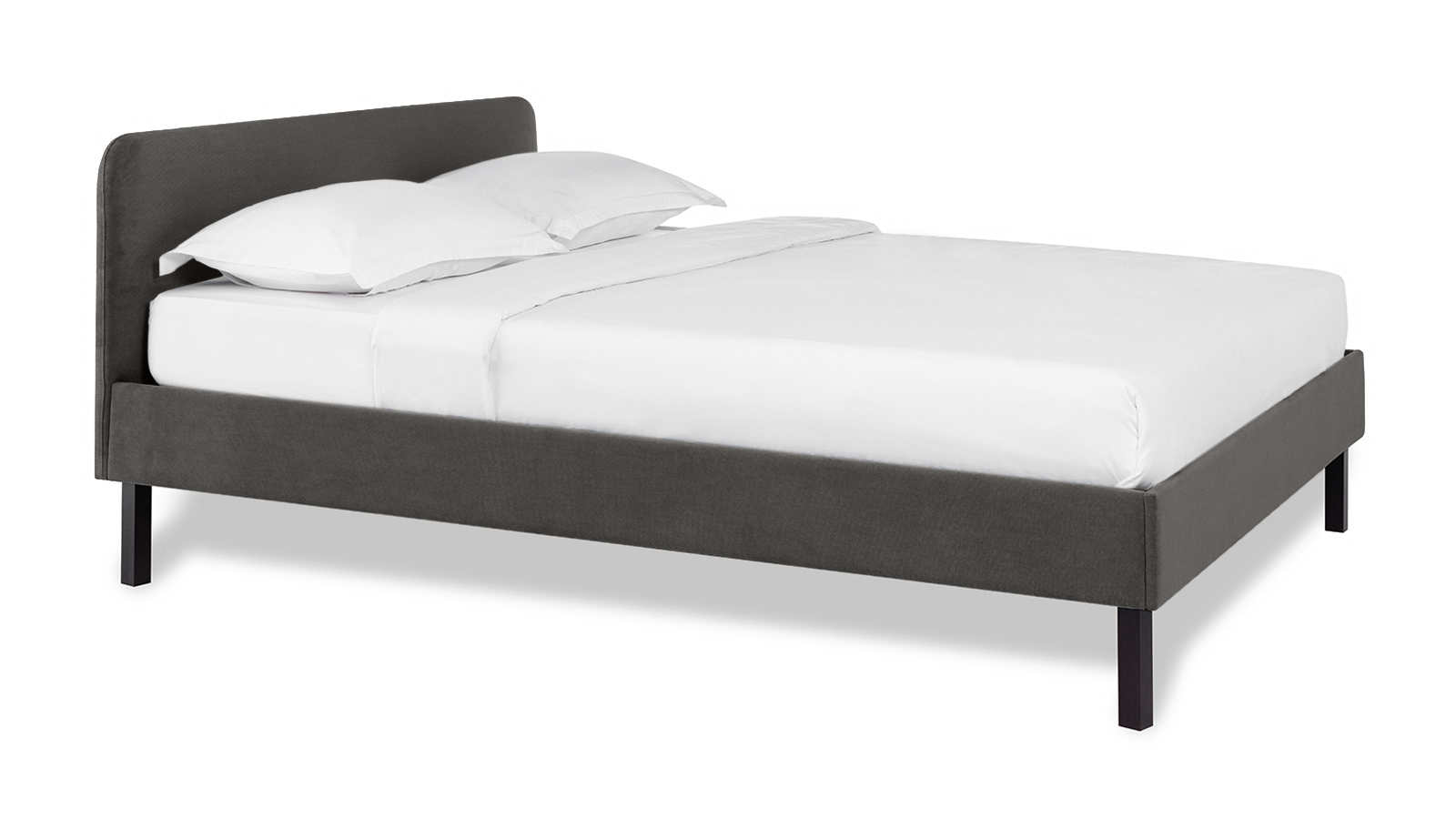 Кровать Avril, ткань Aura 15, 120x200 - купить в Озерце