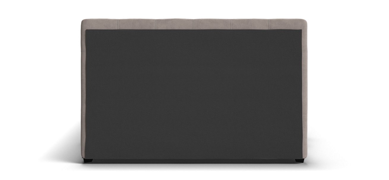 Кровать Белла 140*200 с ПМ велюр Monolit латте - купить в Озерце