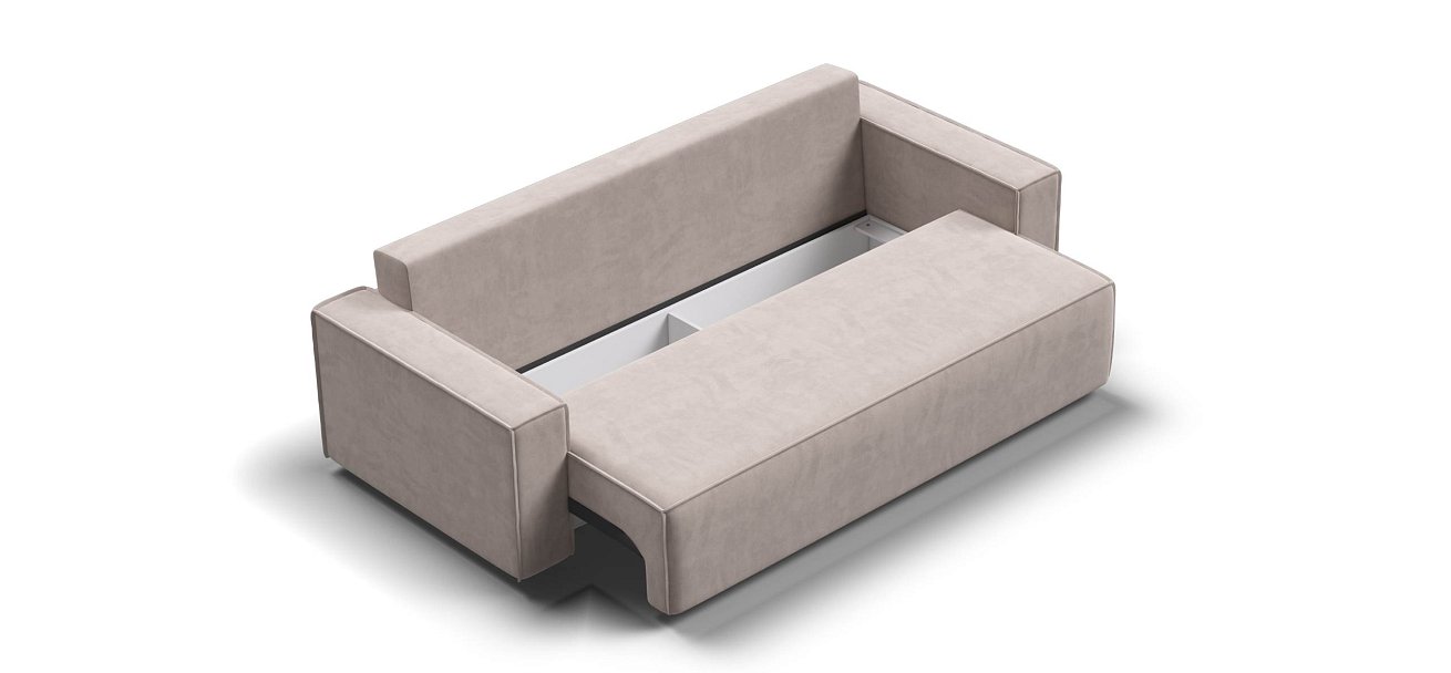 Лофт диван Велюр Монолит латте — купить в Озерце