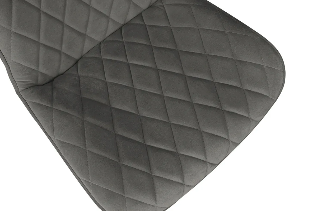 Стул Oscar (Белый Муар / Велюр L002 Серо-бежевый) - купить в Озерце