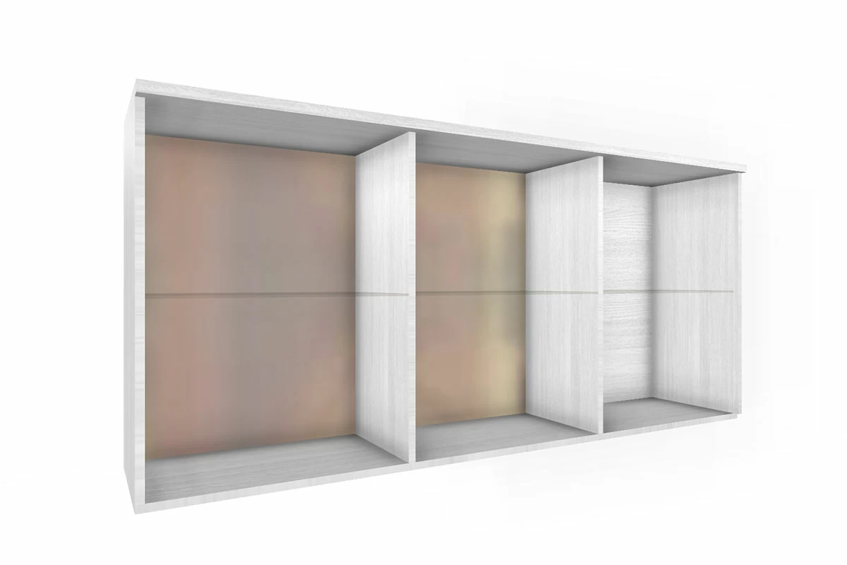 Антресоль АН-1012 (Снежный Ясень) в мебель-центре Озерцо