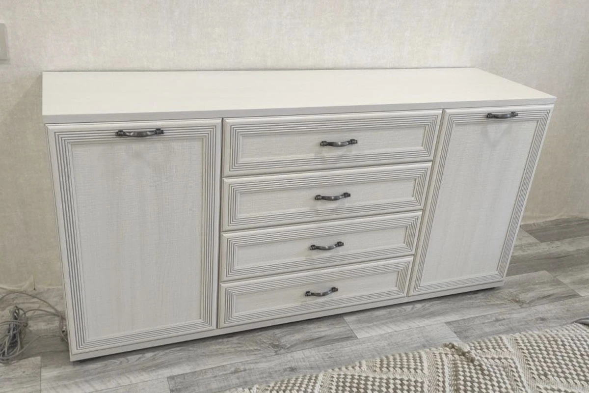 Тумба ТБ-1012 (Снежный Ясень) — Мебель-центр Озерцо