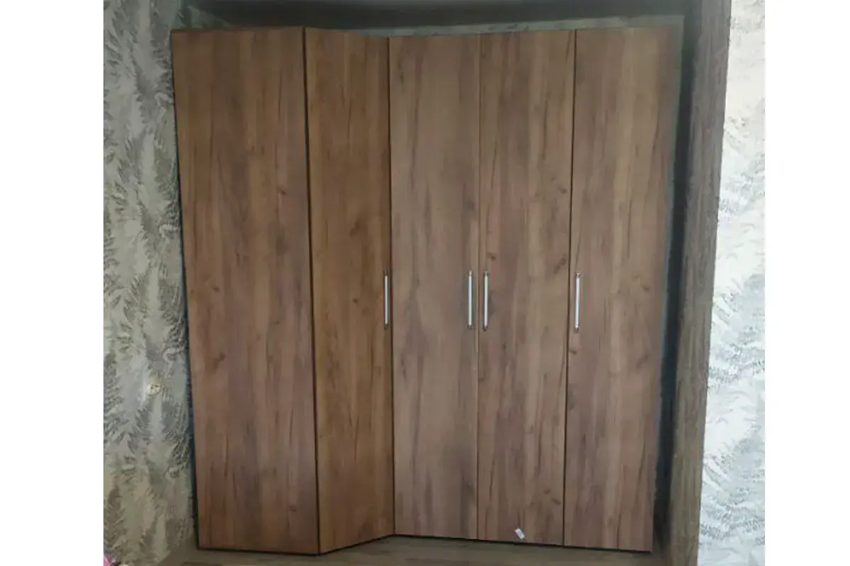 Монако 55 Шкаф для белья Дуб табачный Craft в мебель-центре Озерцо