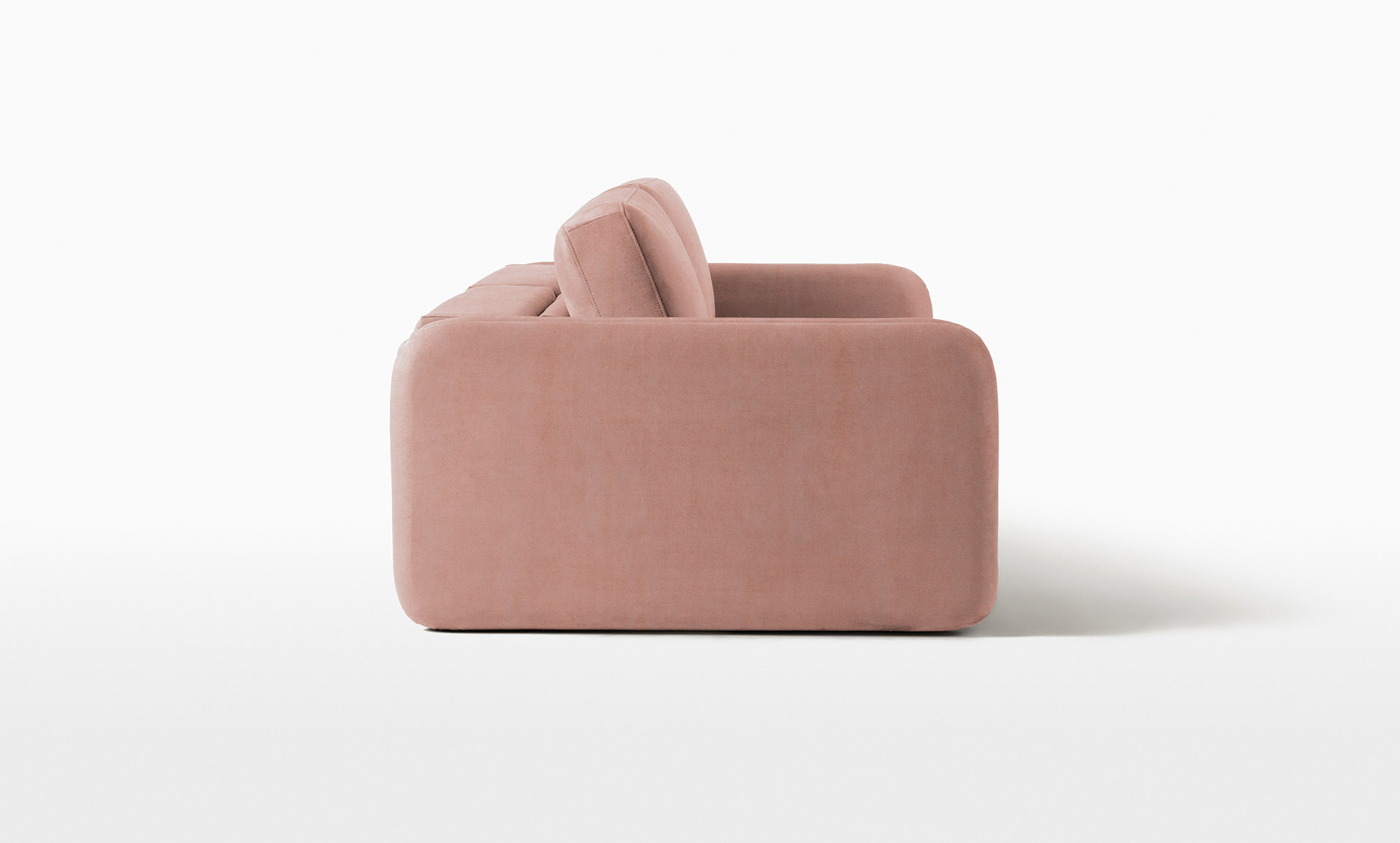 Диван Twins, 2-х секционный, ткань Royal I Sorbet (ширина подлокотника:21) — купить в Озерце