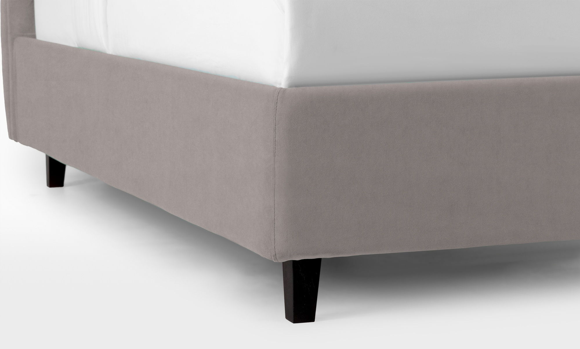 Кровать Allegro, ткань Casanova Grey, 90x200 - купить в Озерце