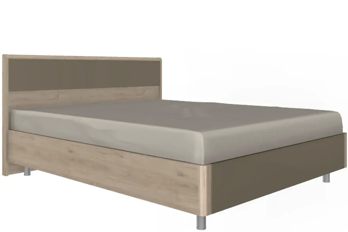 Спальня Грейс комплект 4 (Гикори Джексон Светлый/Латте Матовый) - купить в Озерце