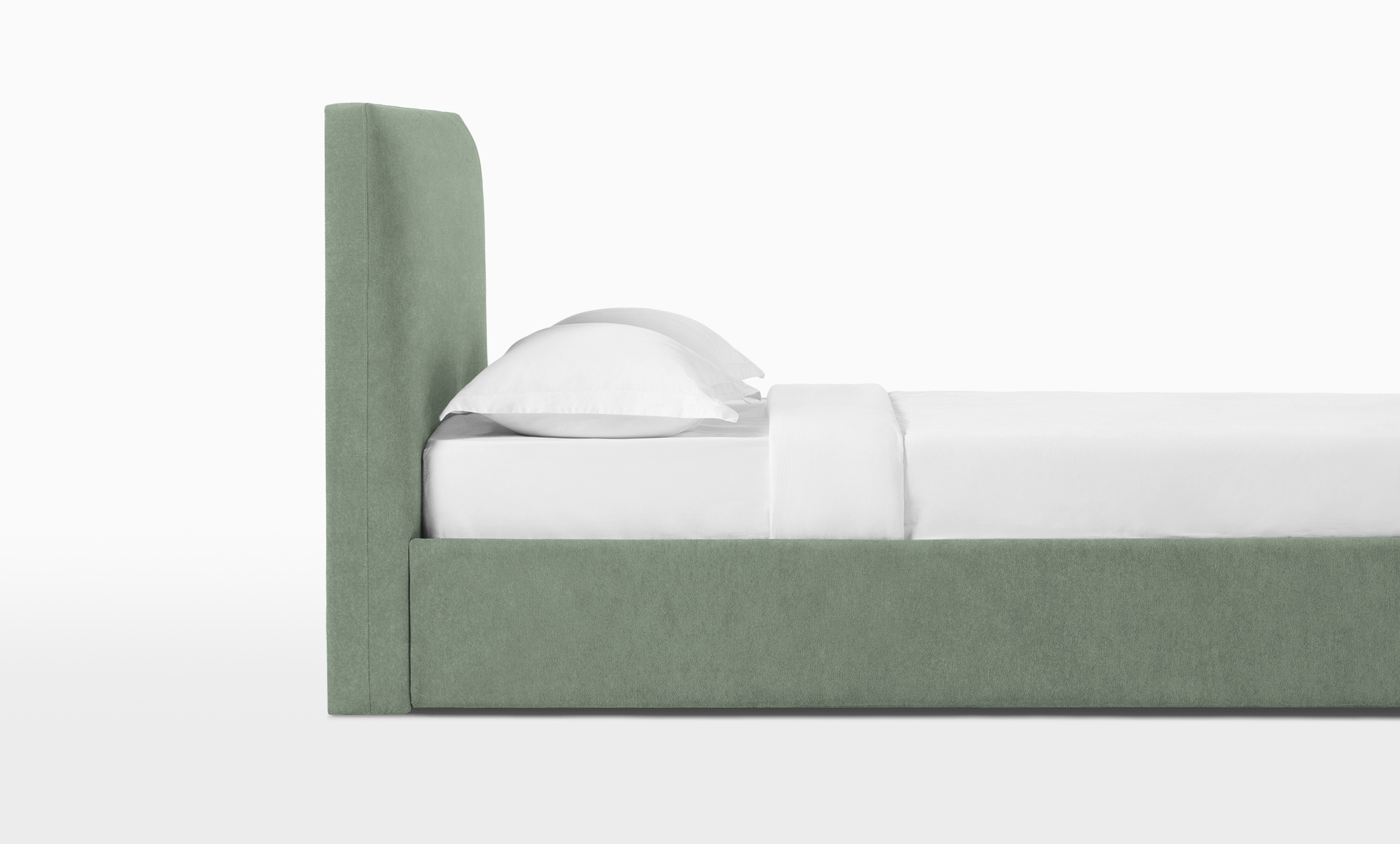 Кровать Adagio, ткань Casanova Celadon, 200x200 Casanova celodan - купить в Озерце