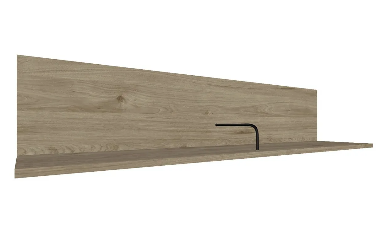 Детская Грейс композиция 8 (Гикори Джексон Светлый/Латте Матовый) — Мебель-центр Озерцо