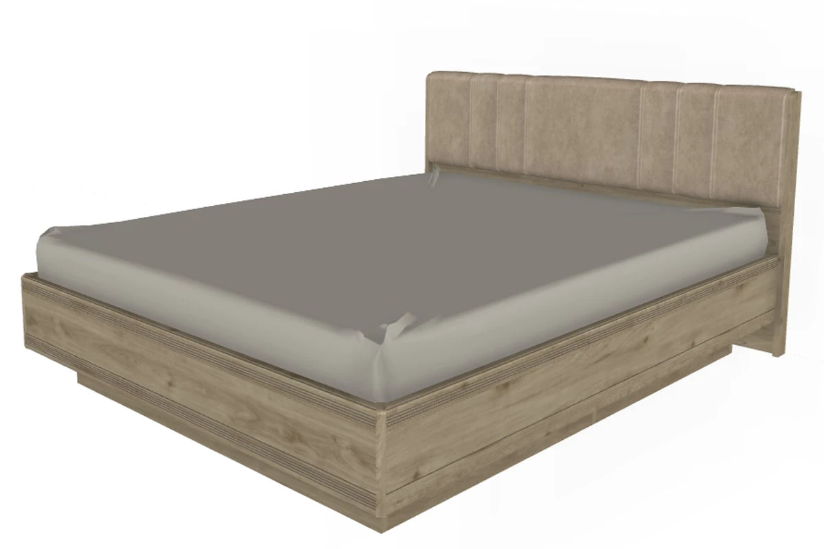 Готовый комплект для спальни СК-1006-ГС-В (Гикори Джексон светлый/Велюр) - купить в Озерце