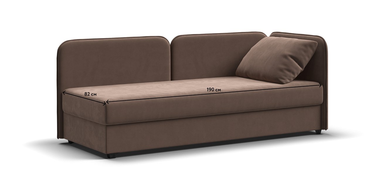 Ирис тахта Велюр Монолит мокко — купить в Озерце