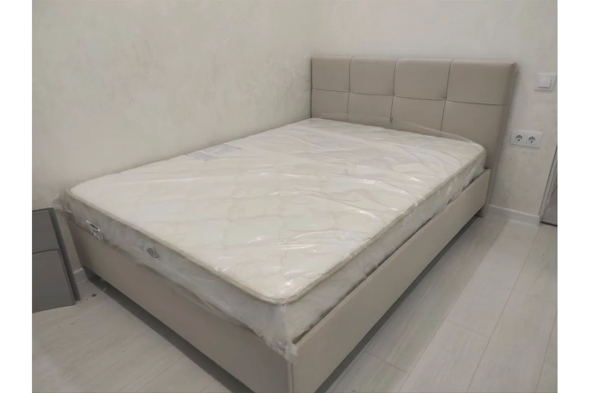 Кровать Каприз на латах 140х200 (Newtone Light BEIGE (светло-бежевый)) - купить в Озерце