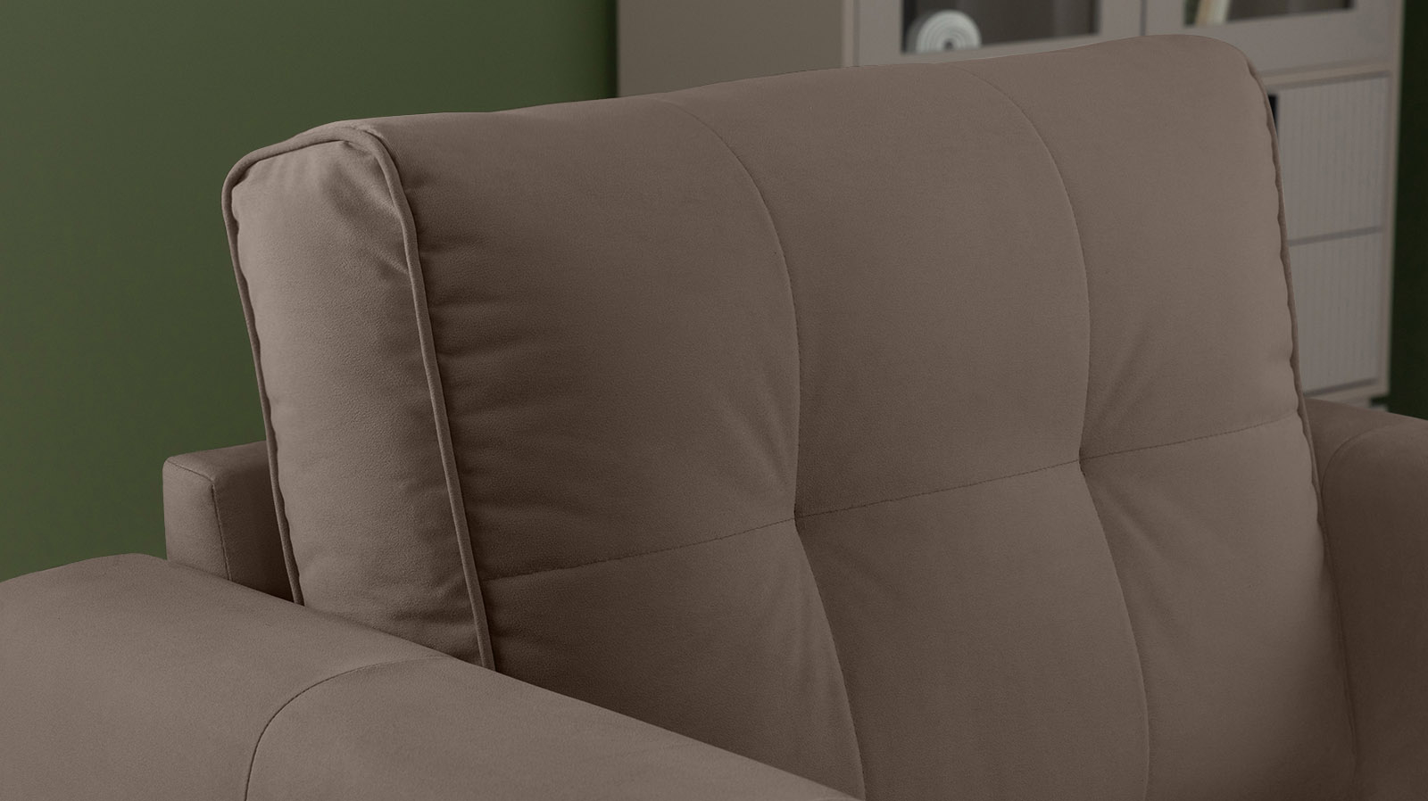 Кресло Amani Pro, Тк. Sky Velvet 02 (подлокотник: 15 см) 89x93.5 — купить в Озерце