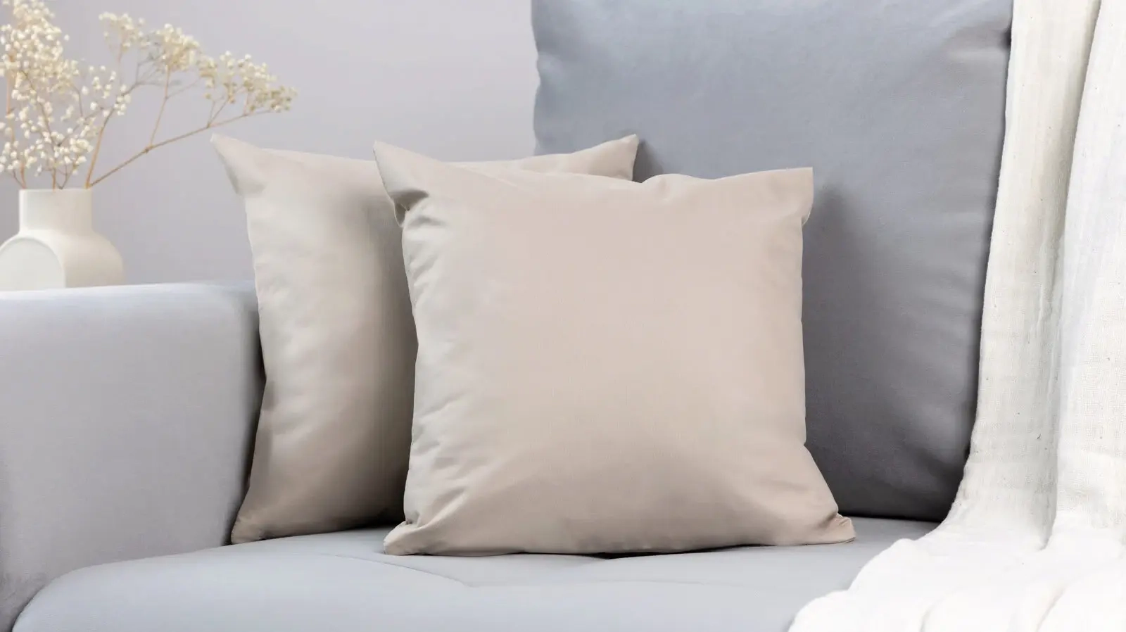 Подушка декоративная Basic 40x40, цвет Песочный в мебель-центре Озерцо