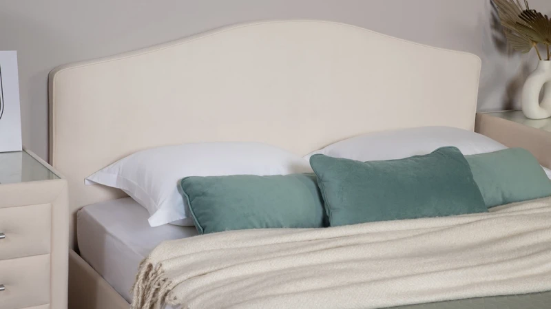 Комплект кровать Lira Box I + матрас Askona Fortuna, ткань Dumont 02, 180x200 - купить в Озерце