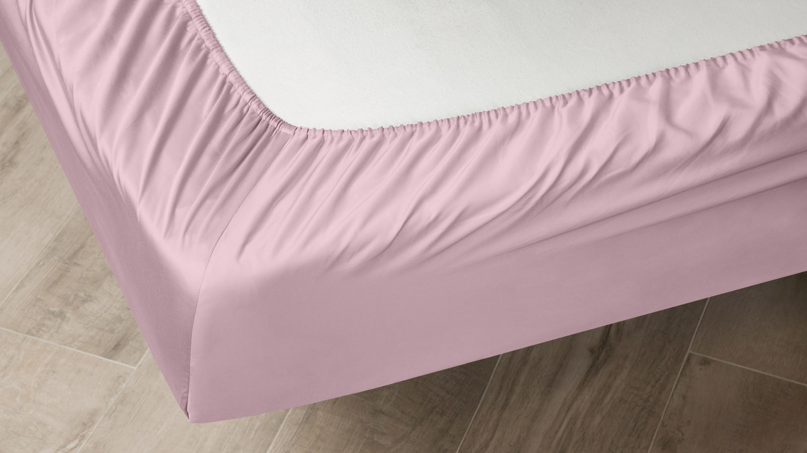 Простынь на резинке Askona Lite Home, цвет Пыльная роза 120x200 в мебель-центре Озерцо