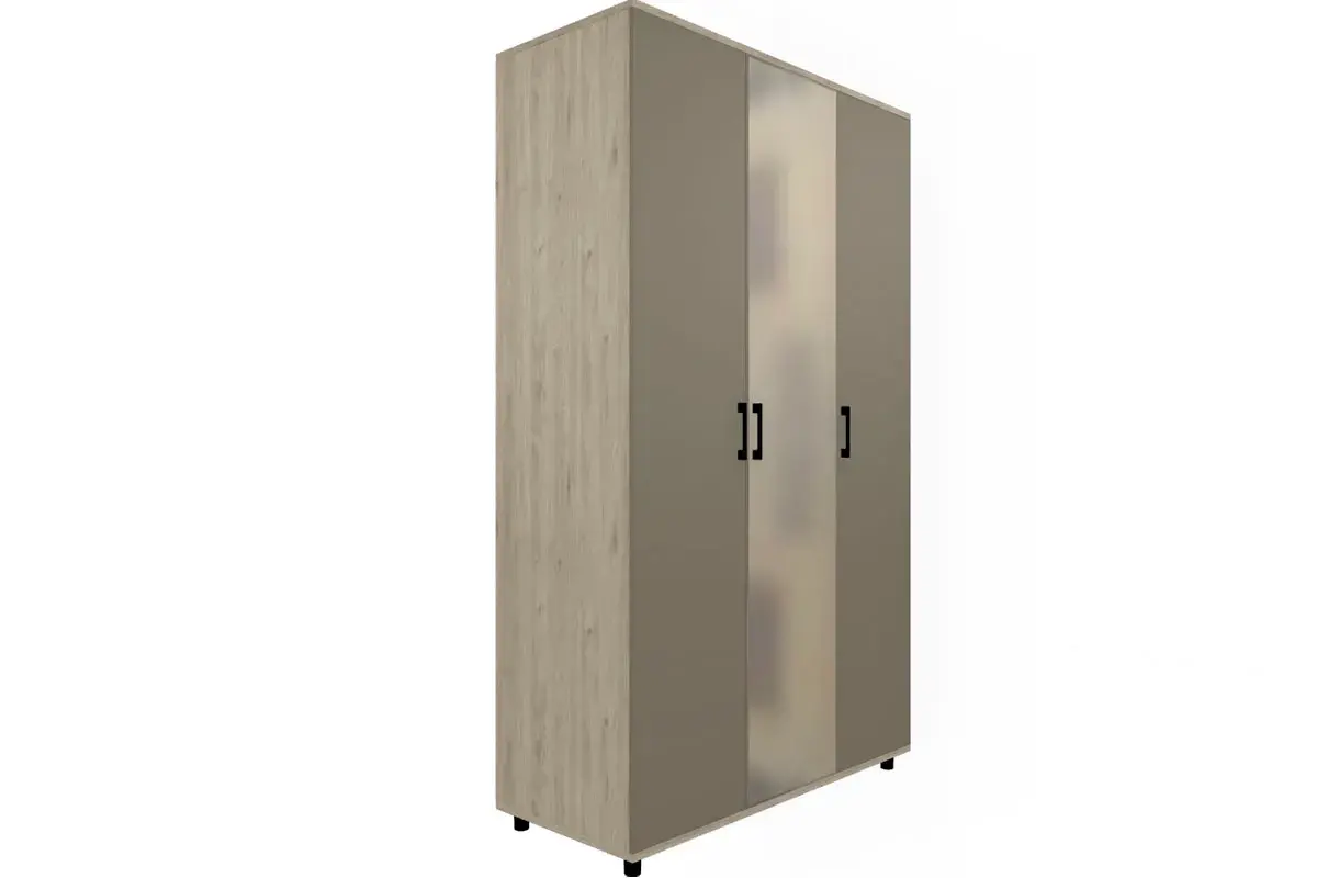 Спальня Грейс комплект 2 (Гикори Джексон Светлый/Латте Матовый) - купить в Озерце