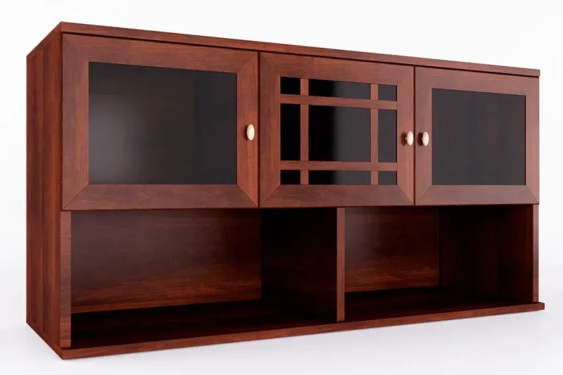 Sherlock 4 Шкаф навесной орех шоколадный в мебель-центре Озерцо