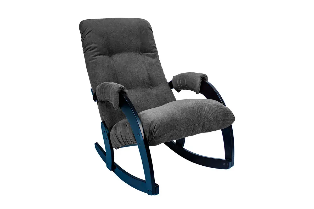 Кресло-качалка Консул (1кор/67) (Verona Antrazite Grey/Венге) — купить в Озерце