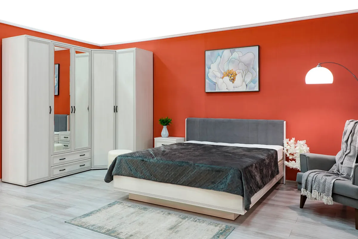 Шкаф ШК-1011 (Снежный Ясень) в мебель-центре Озерцо