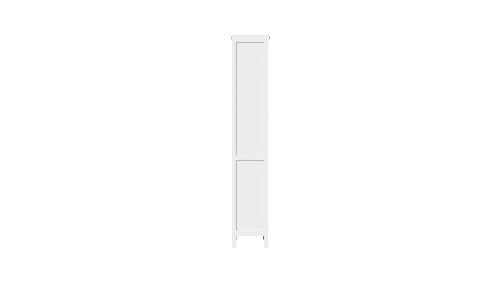 Шкаф книжный Terek 34x88.8, цвет белый — купить в Озерце