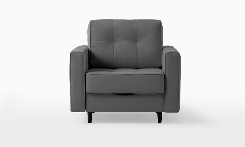 Кресло -кровать Amani Pro, ткань Sky Velvet 16 (подлокотник: 15 см) — купить в Озерце