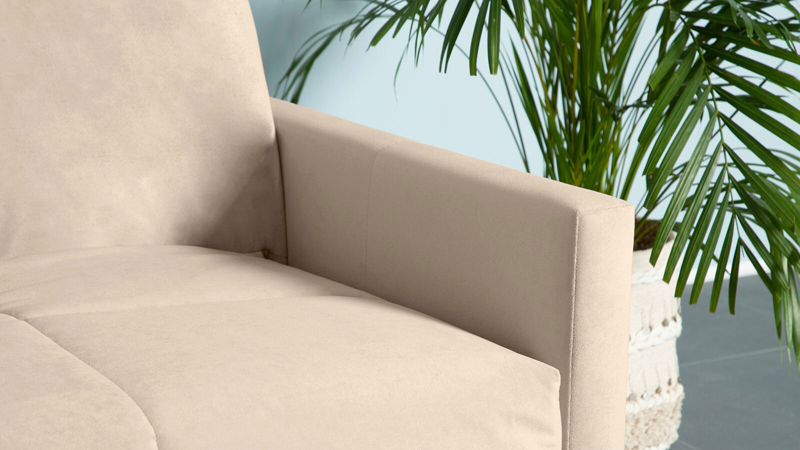 Кресло-кровать Carina Nova Sky velvet 21 80x205 — купить в Озерце