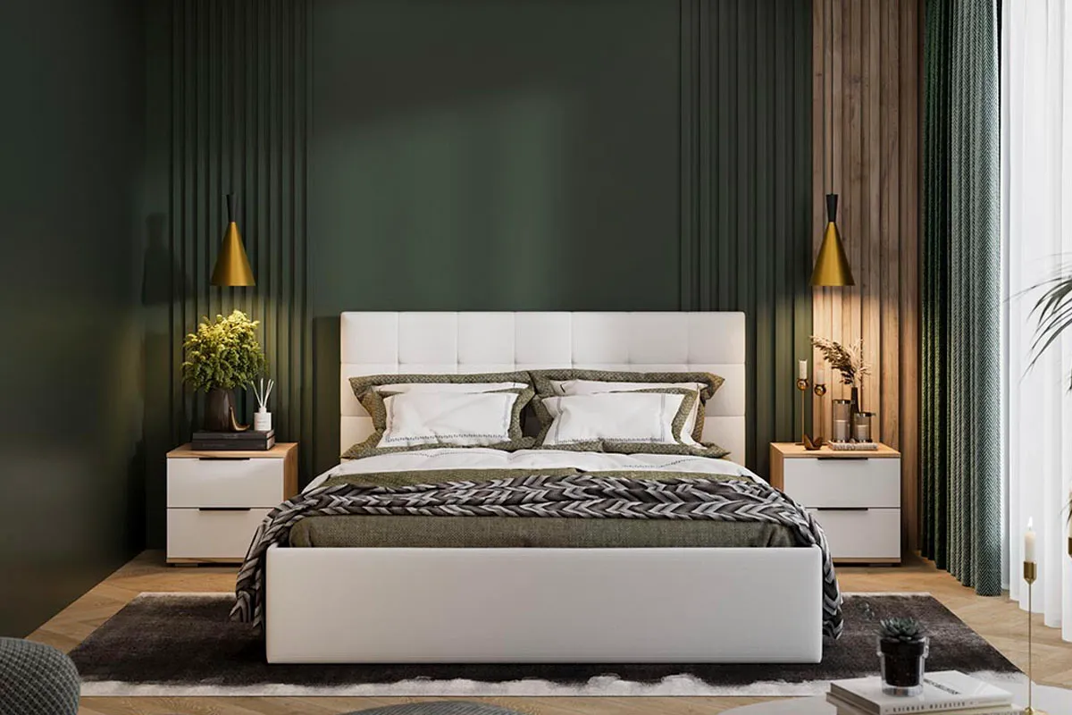 Кровать Джоли универсальная 160х200 Тип 1 (Экокожа/Polo White) - купить в Озерце