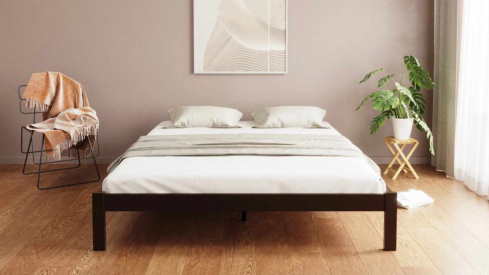 Кровать Neman цвет Venge 90x200 - купить в Озерце