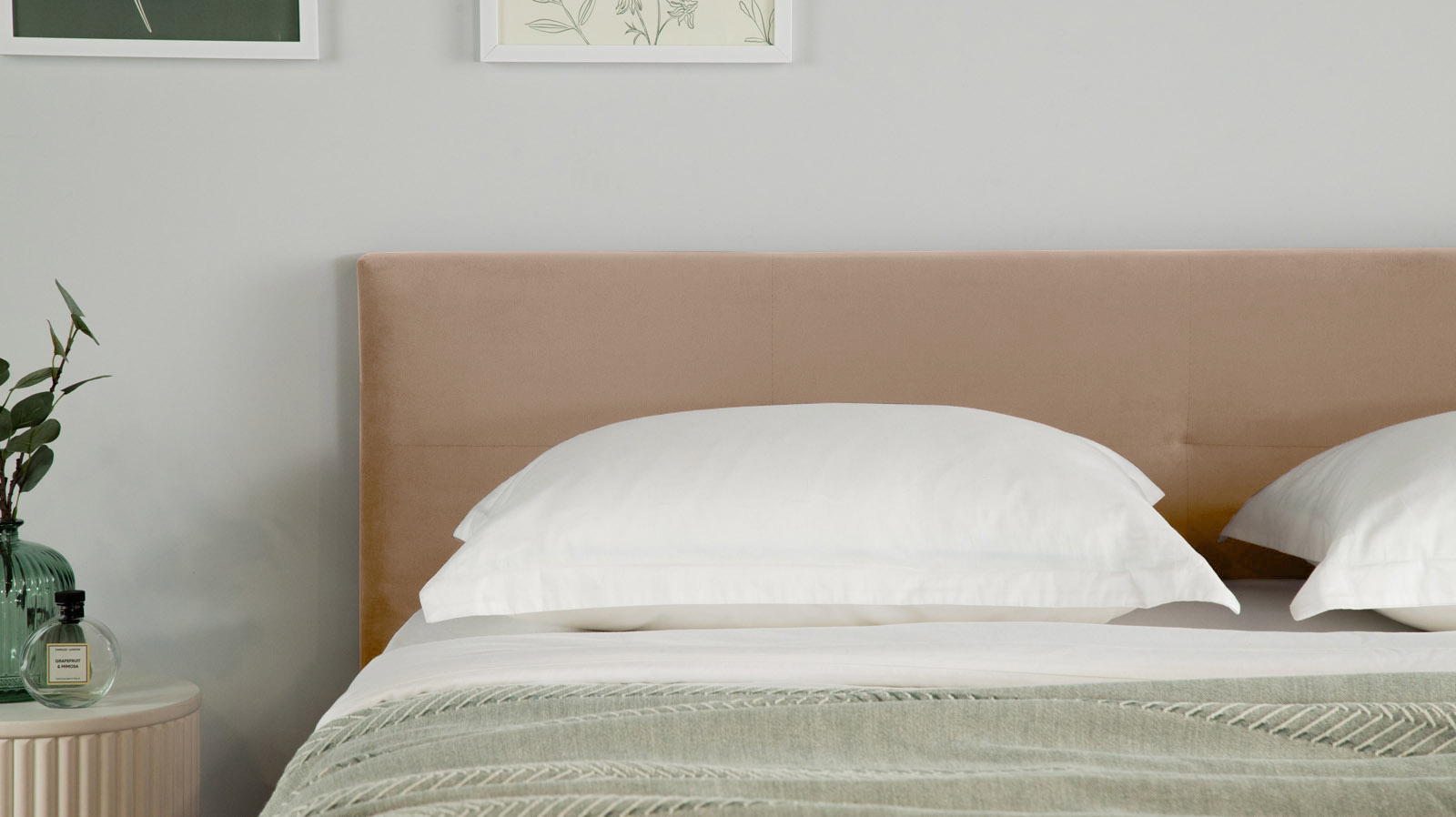 Кровать Vanessa Nova ткань Casanova Stone 120x200 - купить в Озерце