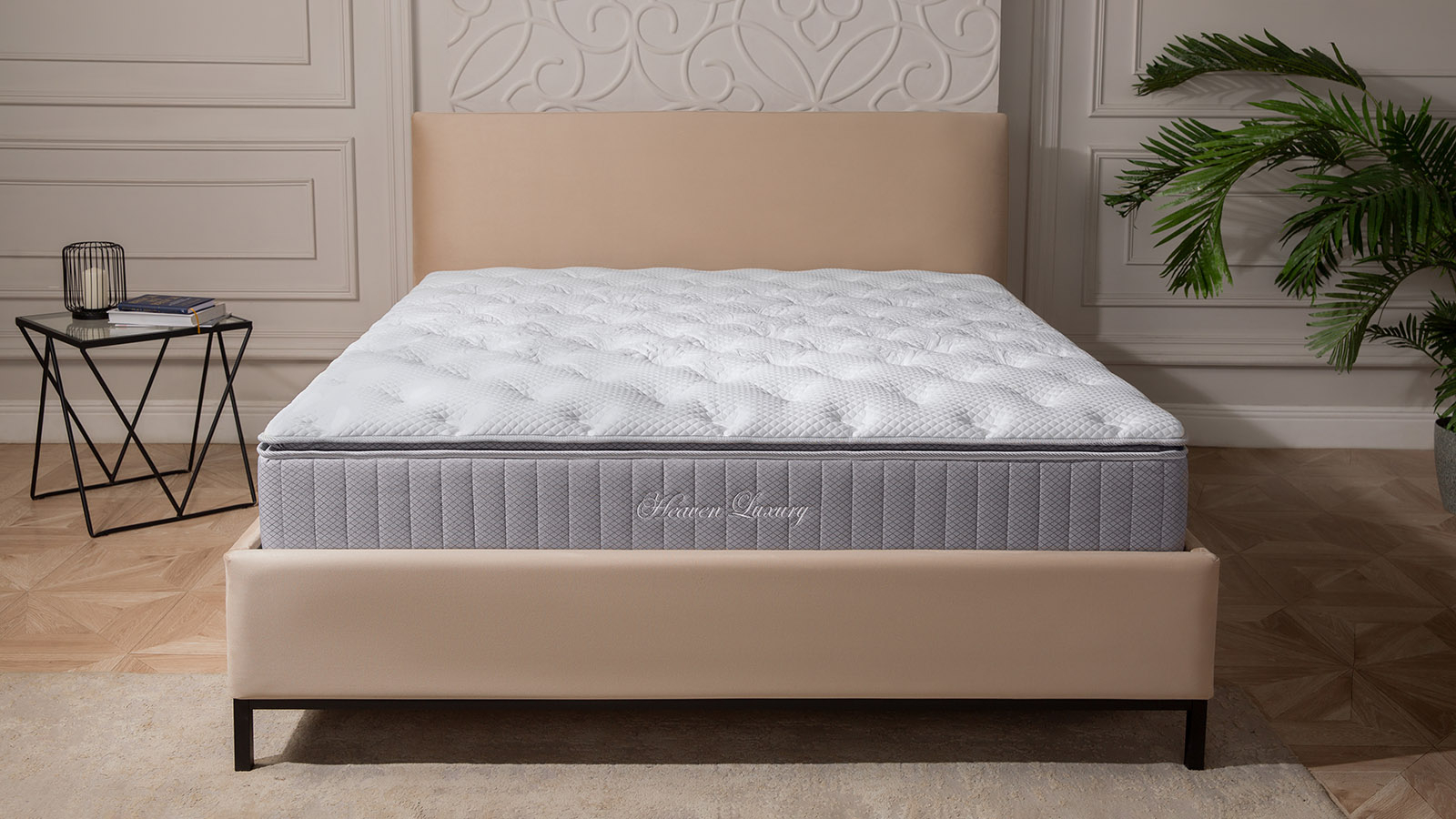 Анатомический матрас GRETHER & WELLS Heaven Luxury серый 200x200 - купить в Озерце
