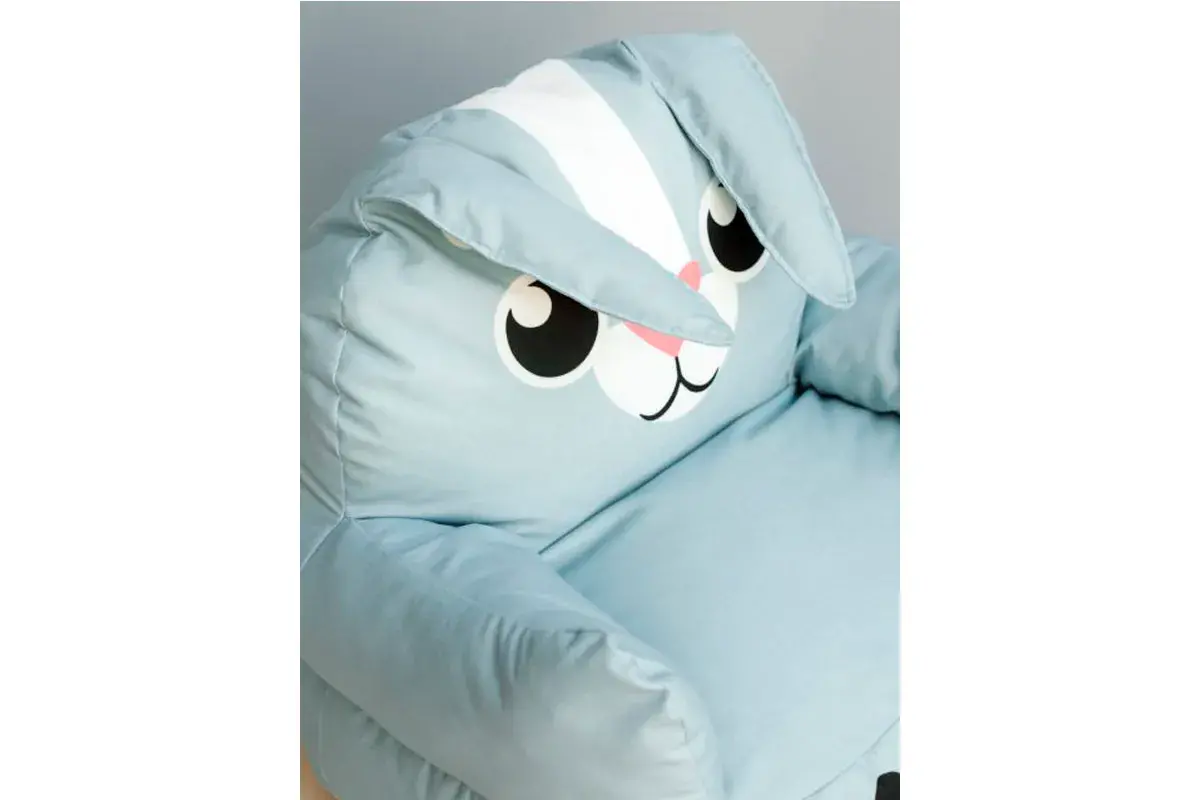 Пуфик Зайчик S Голубой — купить в Озерце