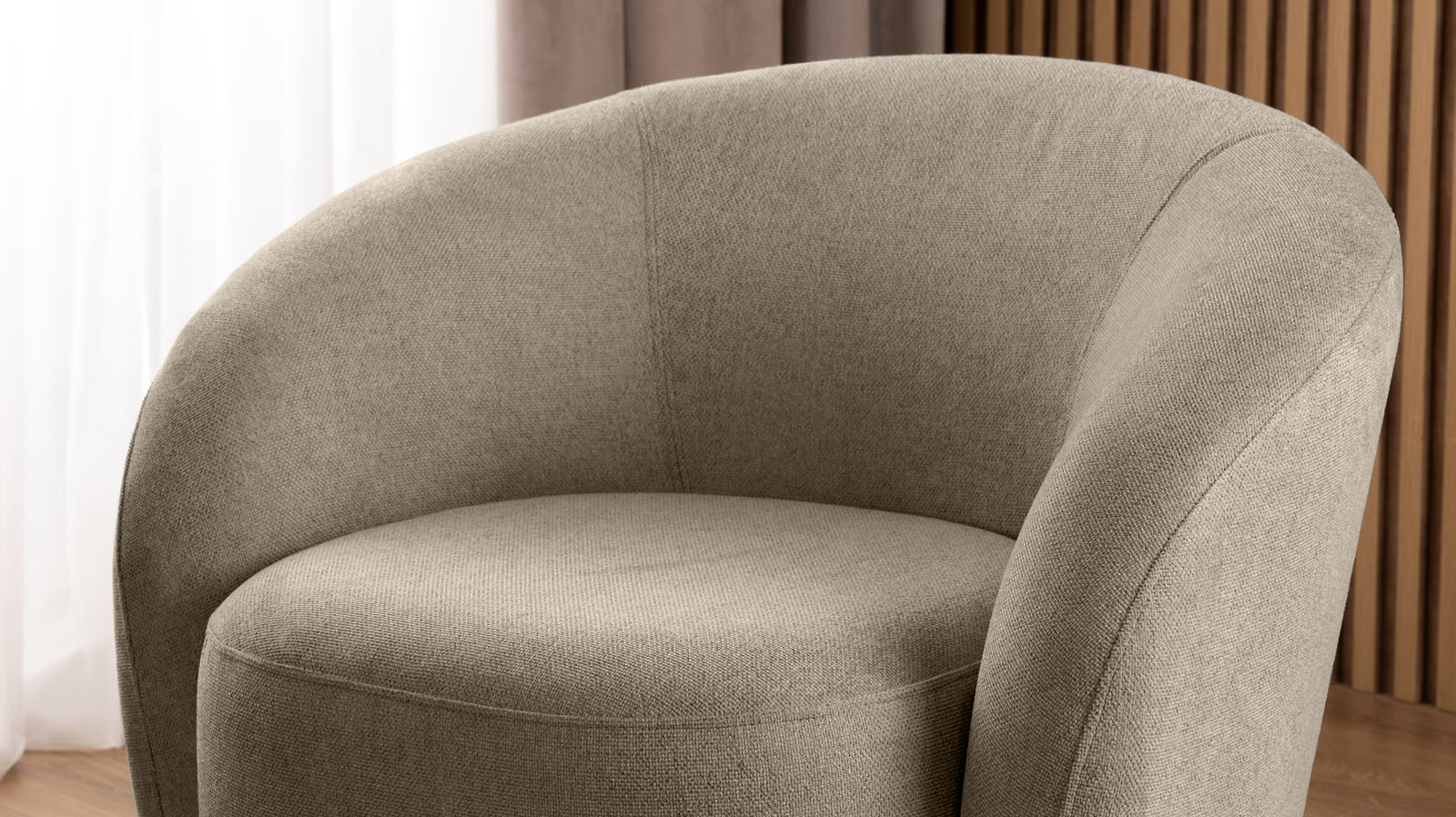 Кресло поворотное Nuage, ткань Forte 17 86x90 — купить в Озерце