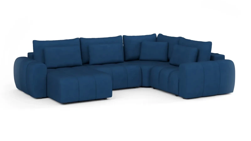 Диван -кровать П-образный Mellow-4 секц. ткань Velutto 26 247x350 — купить в Озерце