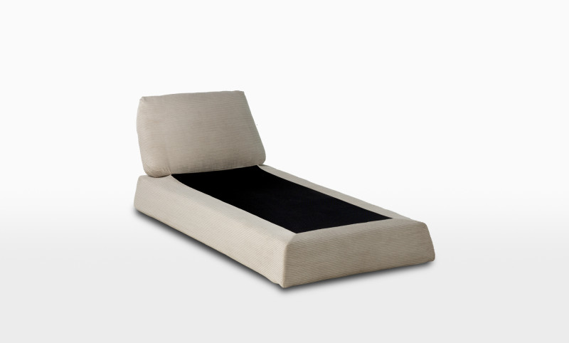 Кровать Soft, ткань Velvet, 90x200 - купить в Озерце