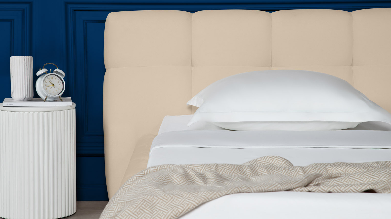 Кровать с подъемным механизмом Andria, ткань Sky Velvet 21, 180x200 - купить в Озерце