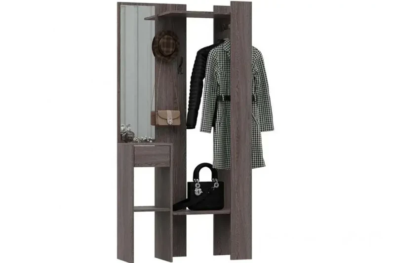 Прихожая Крит 2 (Анкор Темный) — Мебель-центр Озерцо