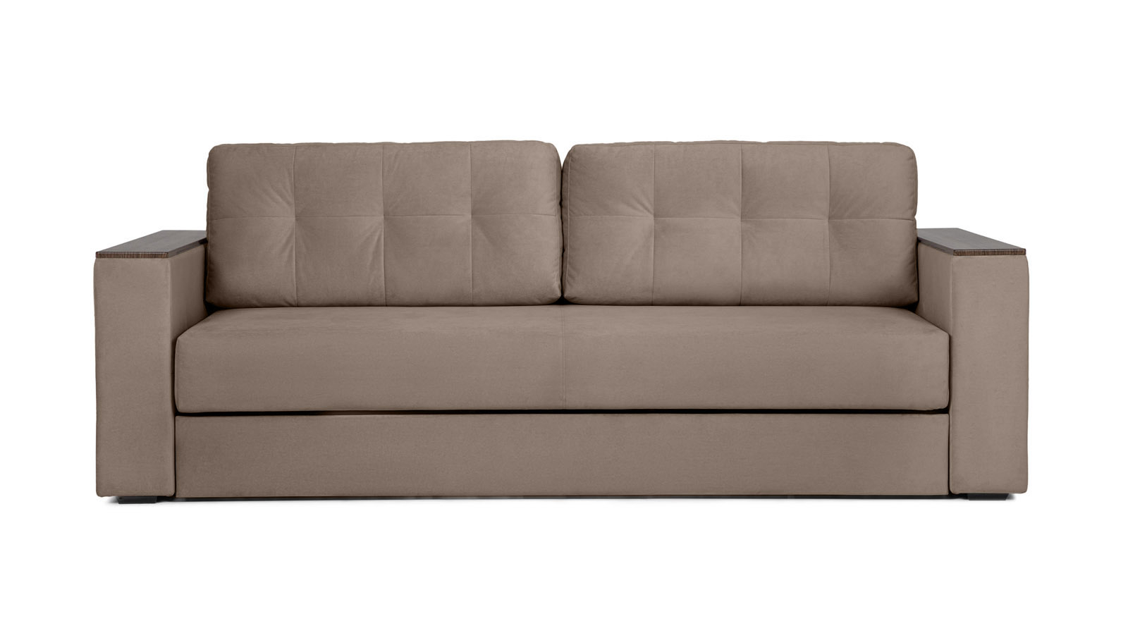Диван - кровать Loko Pro с хранением в подлокотниках, ткань Sky Velvet 17 113x243 — купить в Озерце