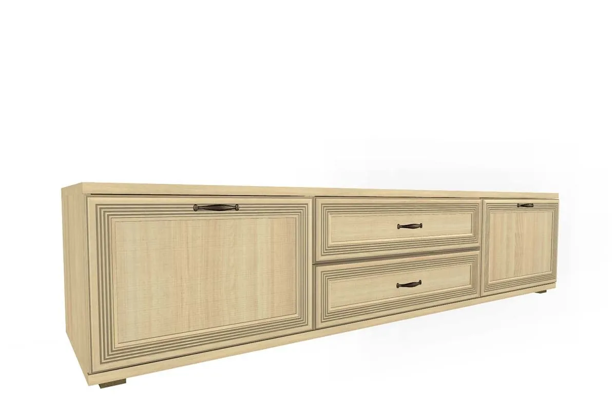 Готовый комплект для гостиной ГК-1003-АС (Ясень Асахи) — Мебель-центр Озерцо