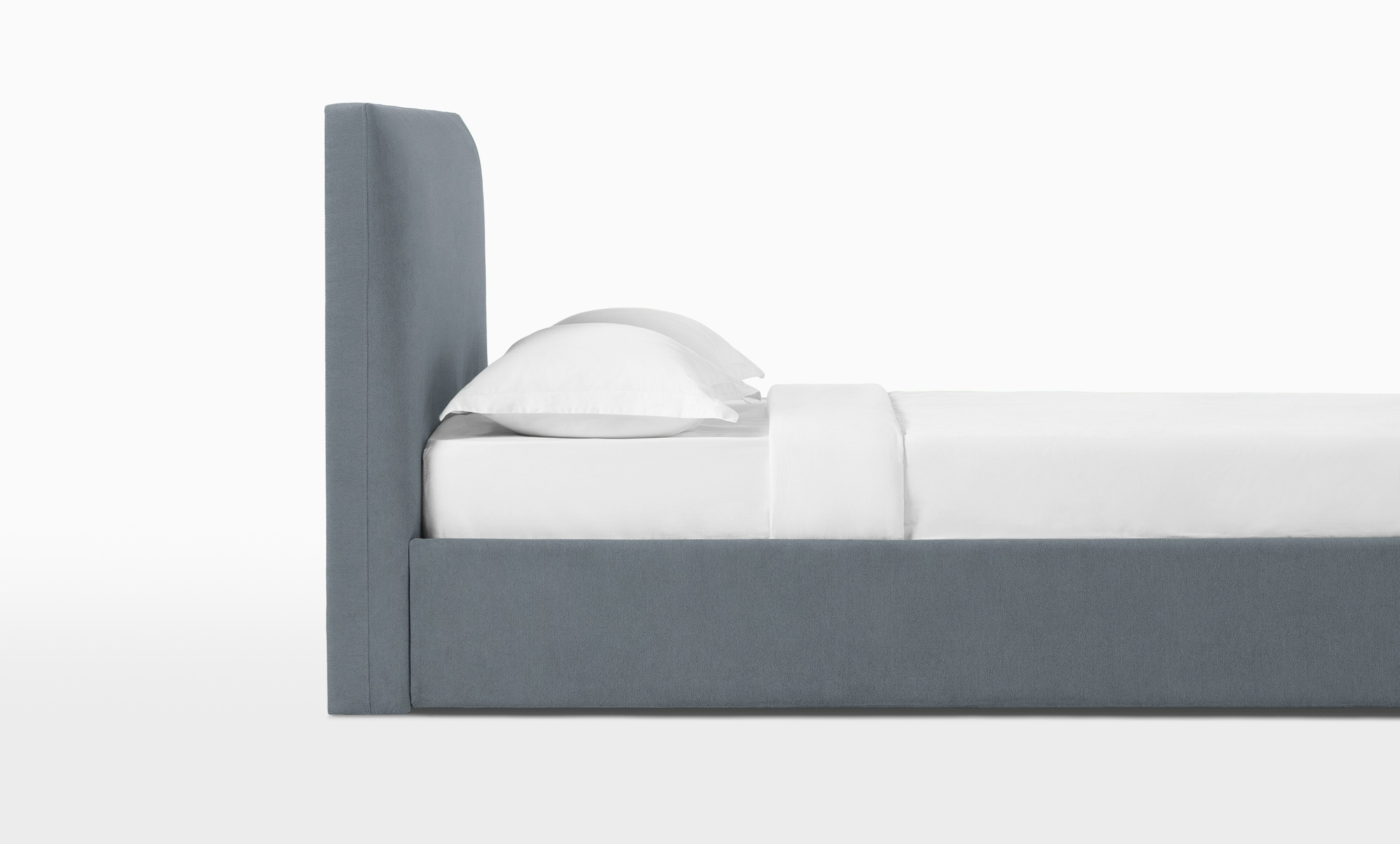 Кровать Adagio, ткань Sky Velvet 08, 200x200 - купить в Озерце