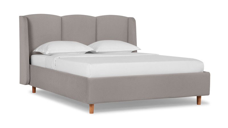 Кровать Milora Nova, Тк. Casanova Grey 180x200 - купить в Озерце