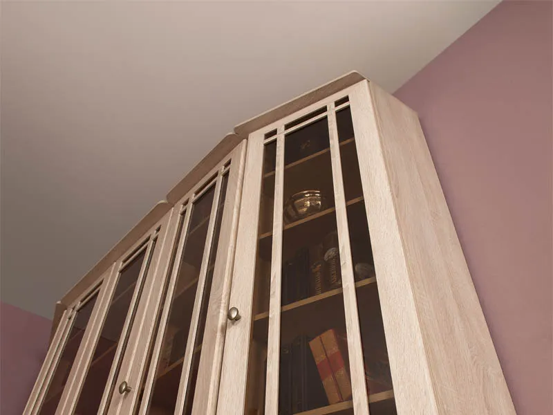 Шкаф для книг со скосом вправо Sherlock 35 (Дуб сонома) в мебель-центре Озерцо