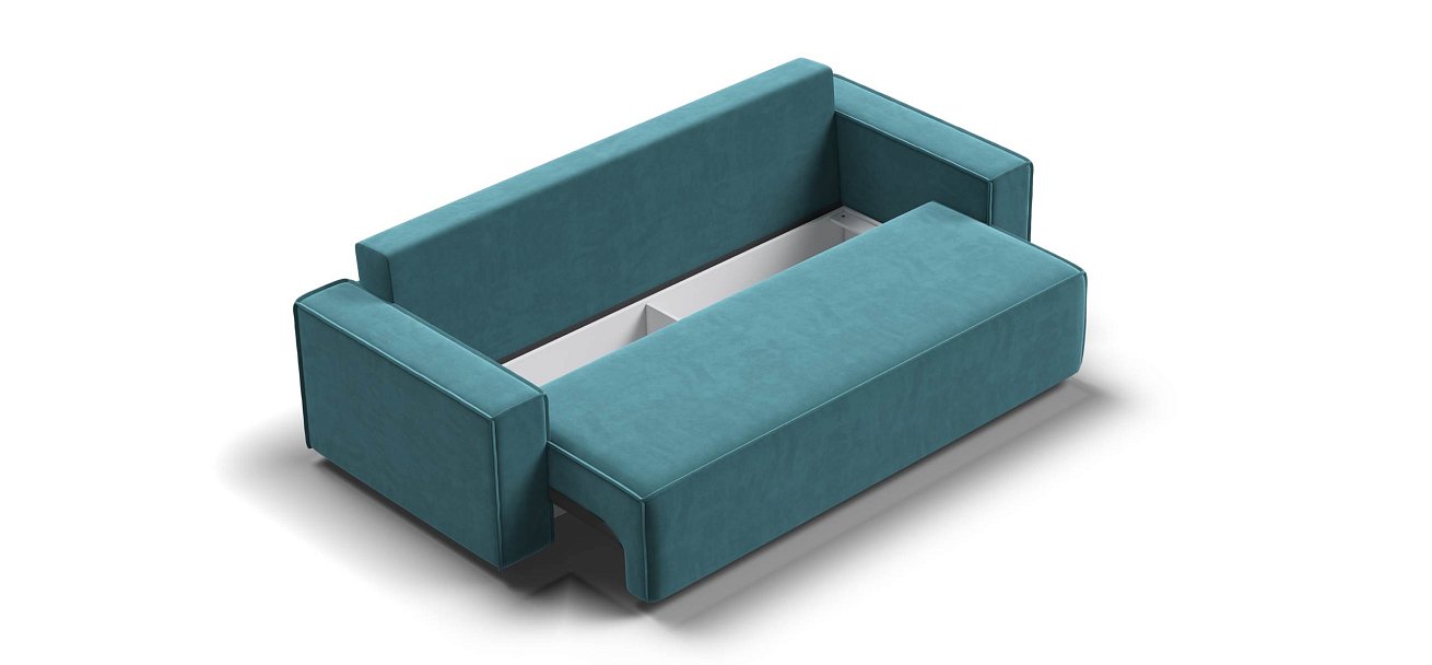 Лофт диван Велюр Монолит зелёный — купить в Озерце