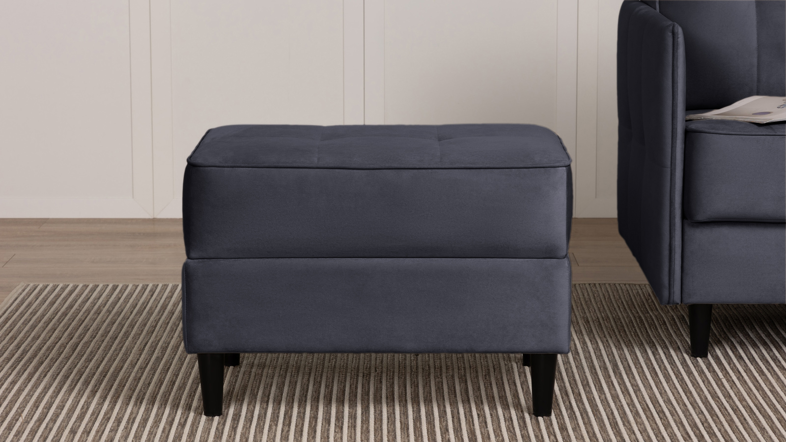 Пуф Amani Pro, Тк. Тк. Sky Velvet 40 53x68 — купить в Озерце