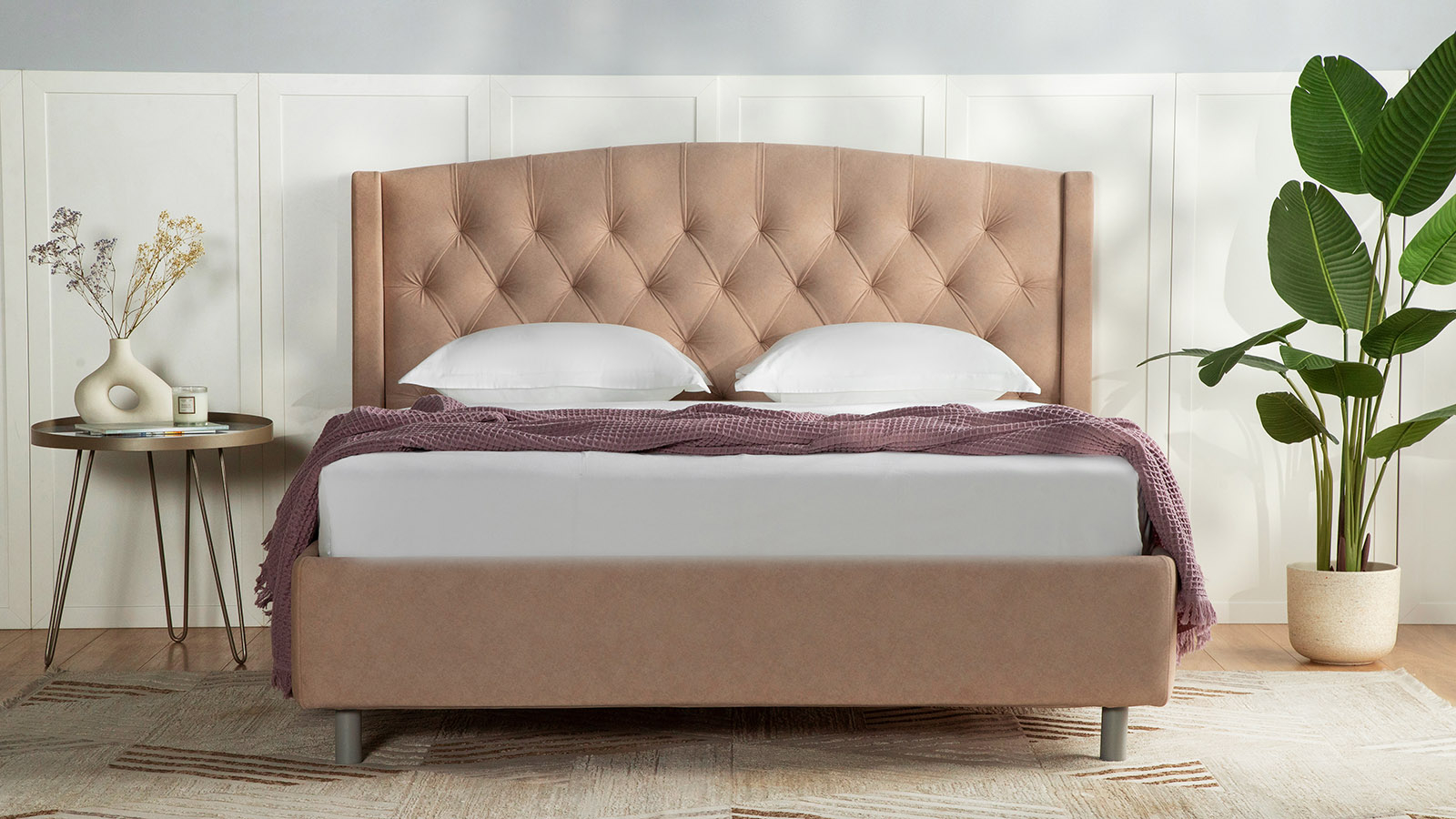 Кровать с подъемным механизмом Margot Nova, ткань Galaktika beige, 90x200 - купить в Озерце