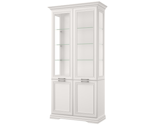 Севилла Шкаф с витриной 2V2D — Мебель-центр Озерцо