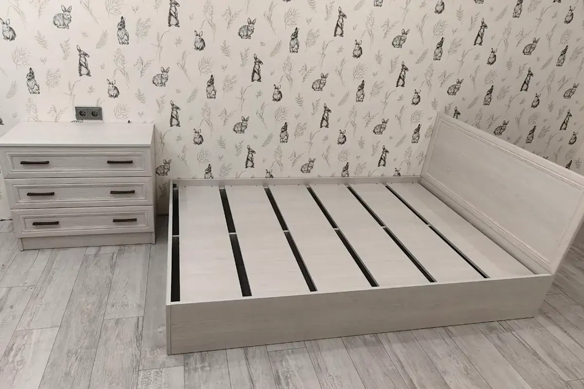 Кровать Принцесса (Анкор Белый) 140х200 - купить в Озерце