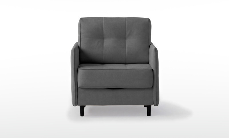 Кресло -кровать Amani Pro, ткань Sky Velvet 16 (подлокотник: 5 см) — купить в Озерце